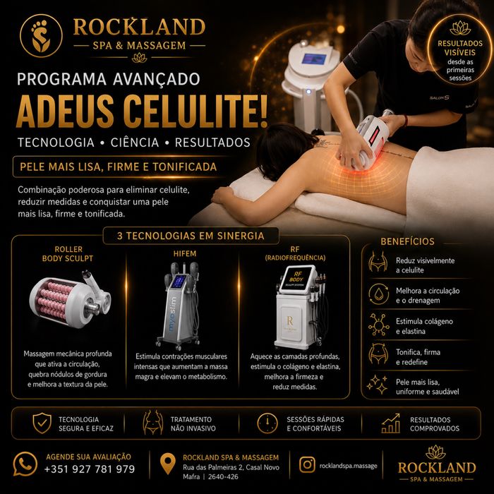Redução de gordura e tonificação muscular sem esforço