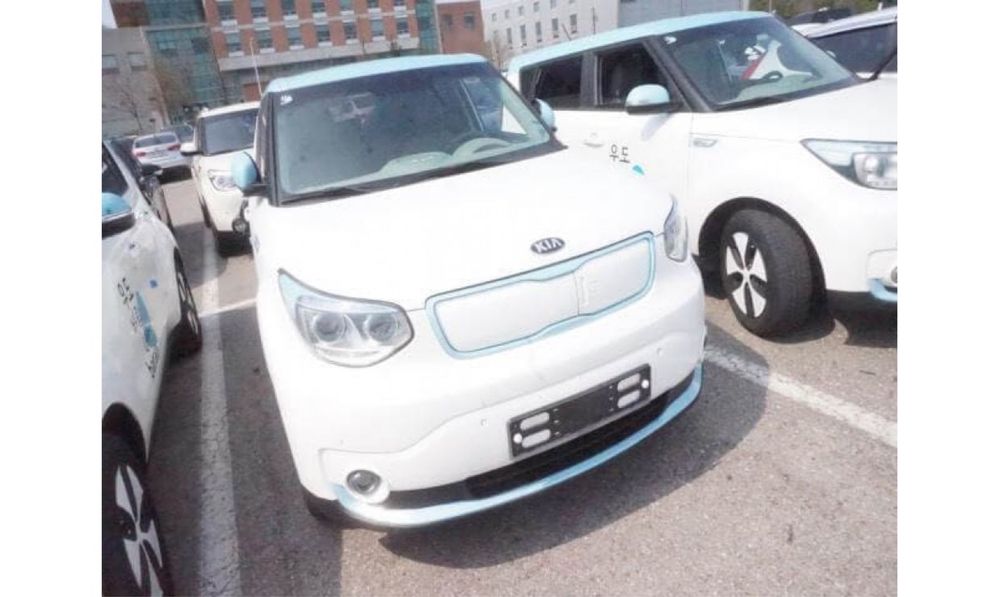 2016 рік KIA Soul EV з Кореї