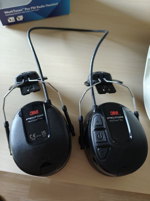 Ochronniki słuchu PELTOR WorkTunes PRO radio FM nowe nie używane
