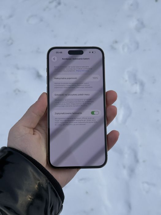 Telefon iPhone 14 PRO MAX  256GB 100% Bateria Apple Złoty