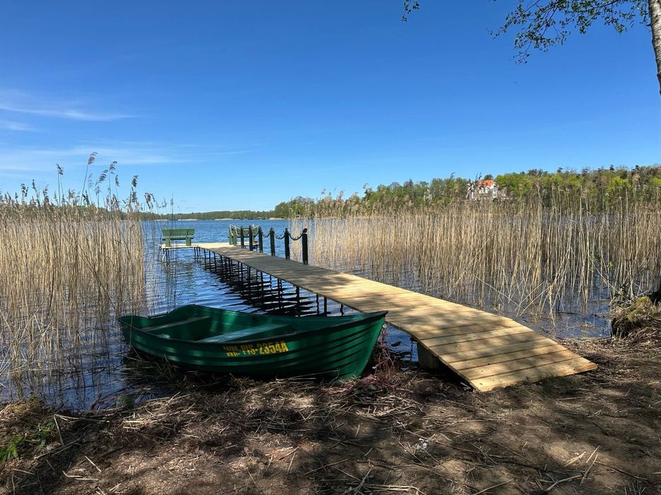 Od 29 sierpnia Domek nad jeziorem Ublik Wielki linia brzegowa