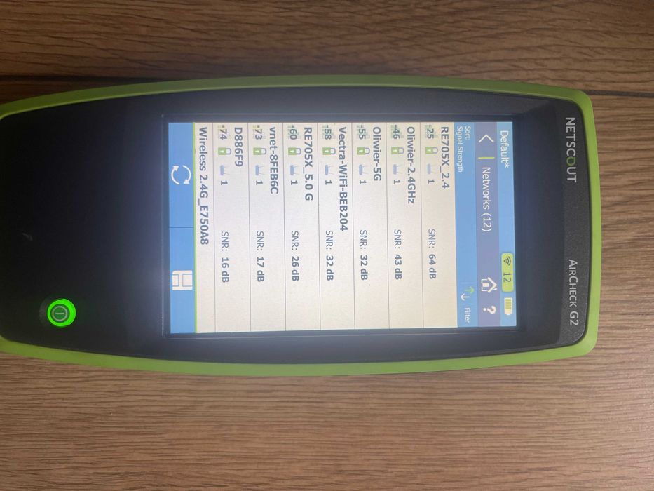 Tester sieci WiFi: NetScout AirCheck G2 Świnoujście • OLX.pl