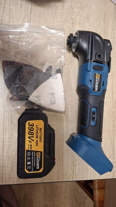 Multitool gisam bateria 3ah akcesoria