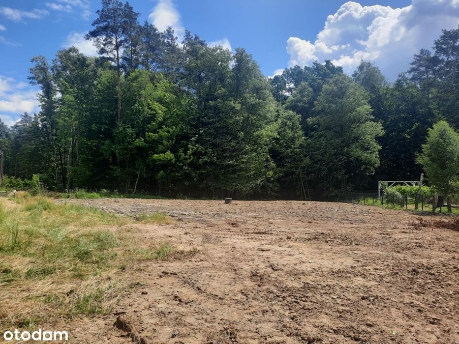 Piękna działka budowlana przy lesie