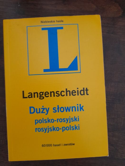 Słownik rosyjsko-polski i polsko-rosyjski Langenscheidt