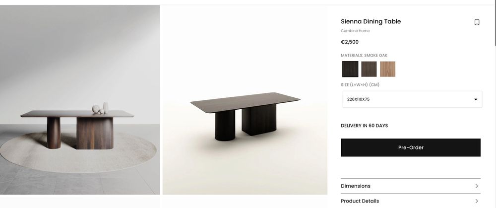 Mesa de Jantar 8 lugares + 8 Cadeiras + tapete