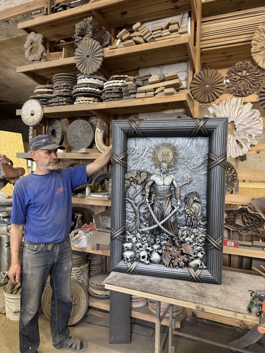 Подарунок панно-картина "Козак Мамай"