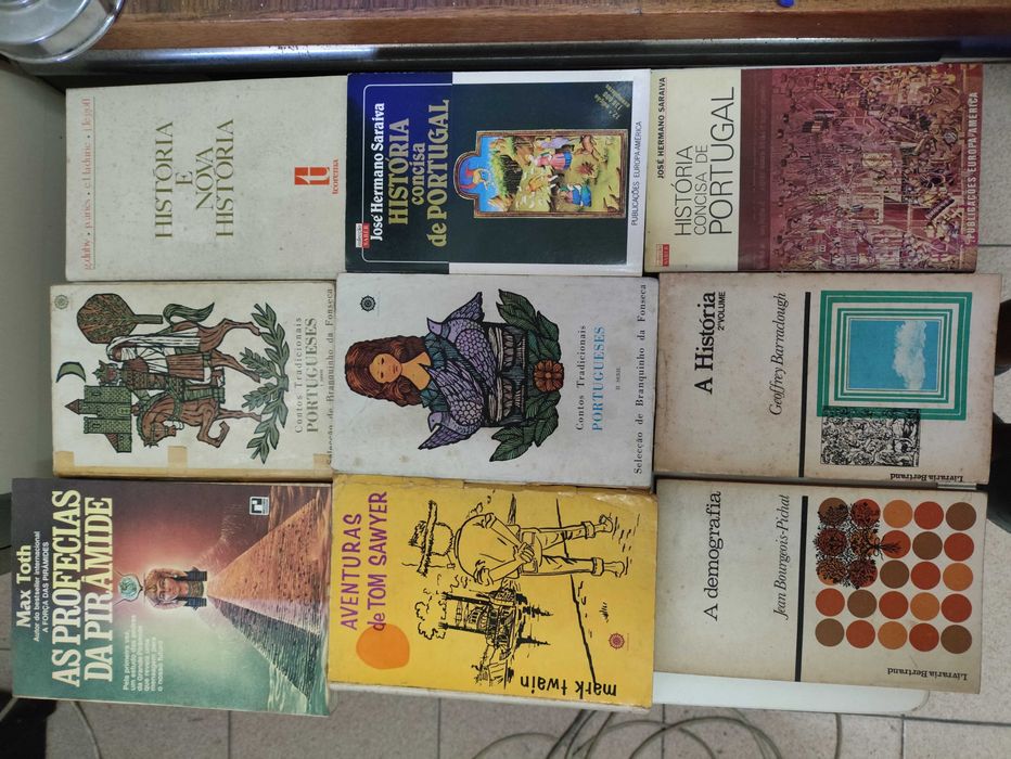 Varios livros a 3 euros