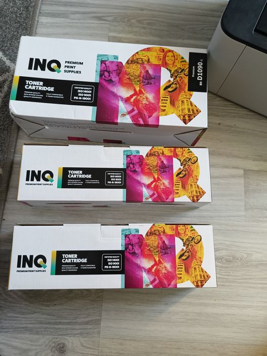 Drukarka laserowa plus tonery stan znakomity