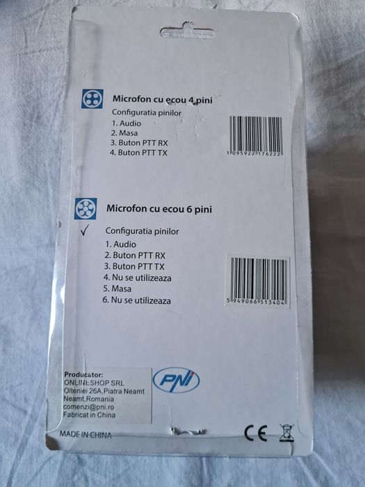 Mikrofon CB, echo, wzmocnienie, piękne brzmienie.  Okazja!