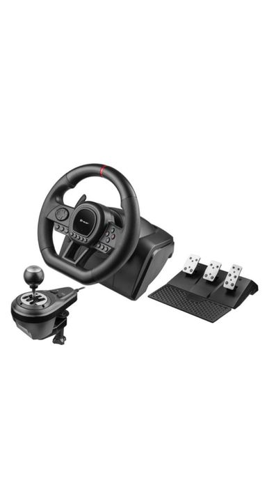 Ігрове кермо з педалями та коробкою передач