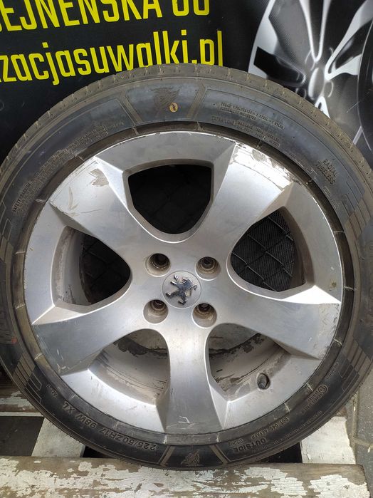 4x felgi alu R17 4x108 Peugeot 207/ 208/ 308. 3008. 5008 Partner Citroen