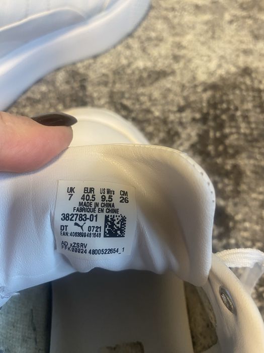 Кроссовки Puma  белые