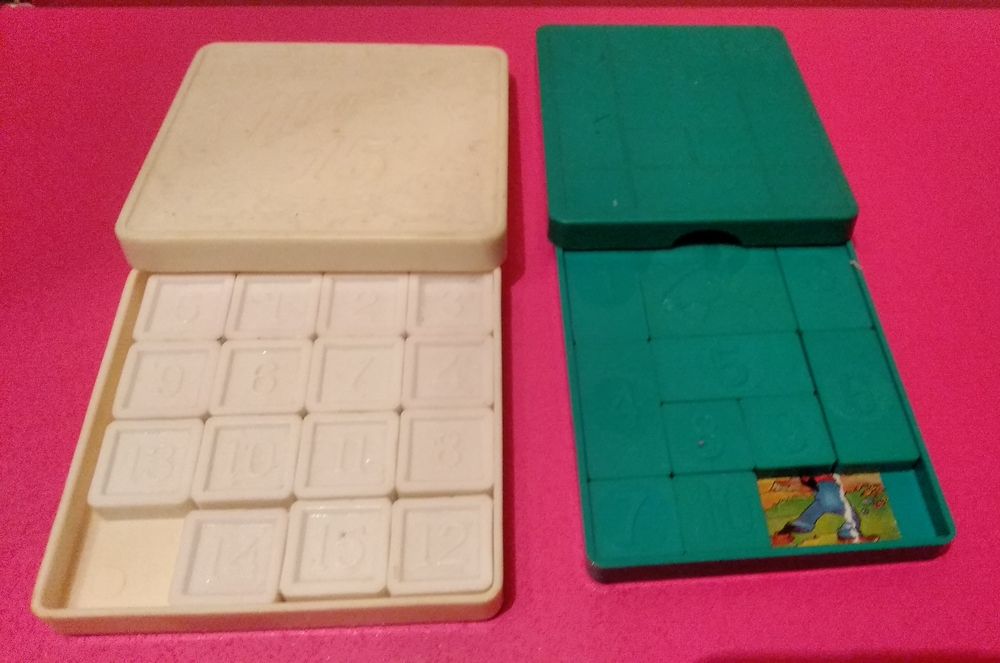 настольная игра《пятнашки》.