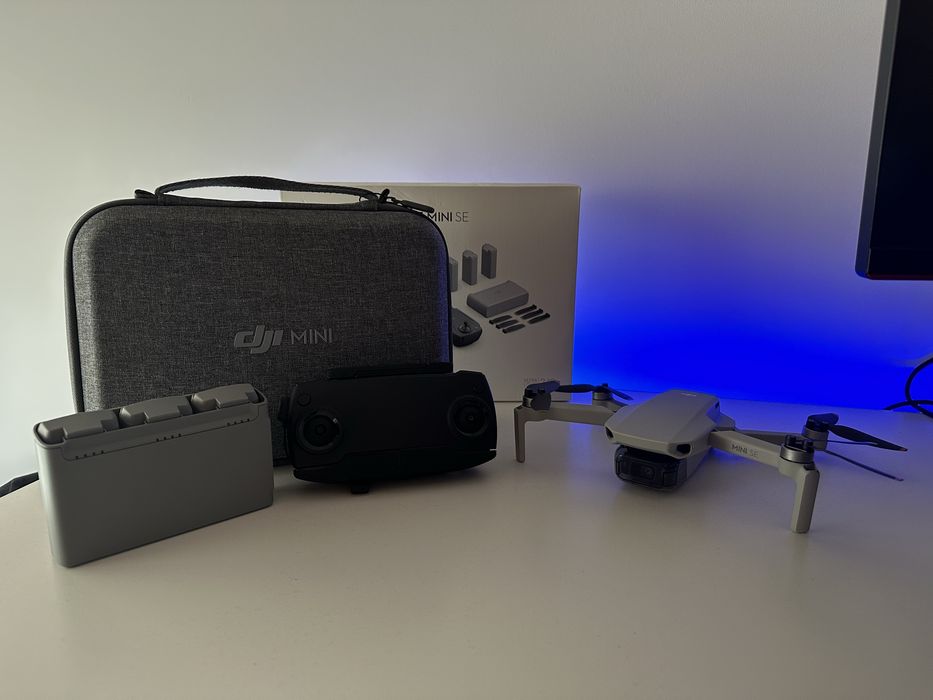 Drone DJI Mini SE - Pack Fly More Combo COMO NOVO