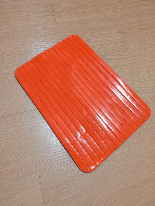 Tapetes de Mesa Laranja Conjunto 3 Peças | Orange Table Placemats Set of 3