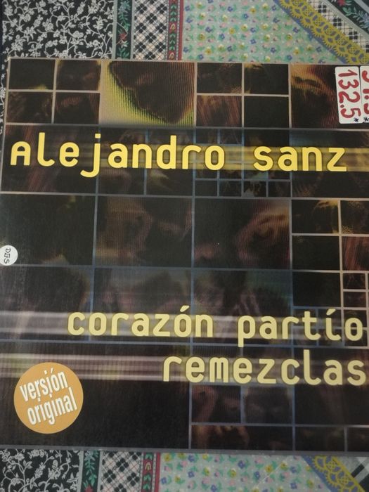Lote de Lp's e Maxis de vinil de música Latina