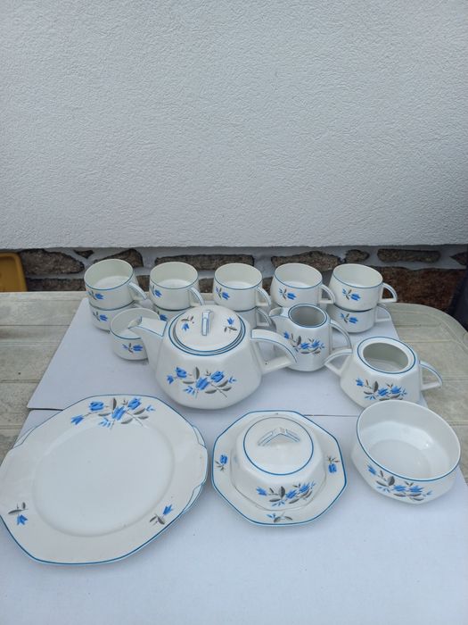 Loiça em cerâmica-serviço de chá