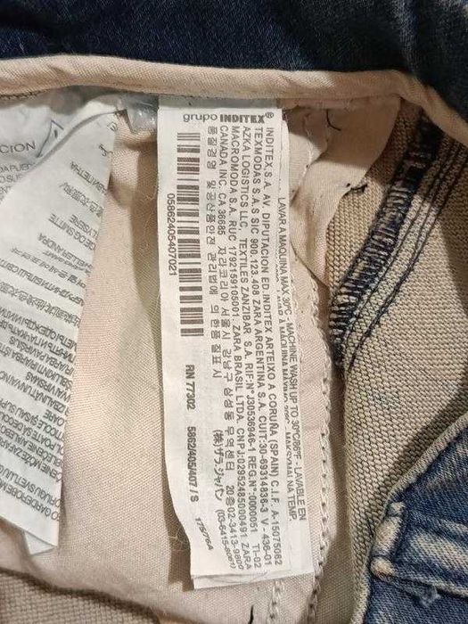 Джинсові штани-джоггери Zara Man розмір S