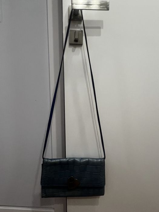 Mala Tiracolo Azul Furla  limed edition Sao Valentim