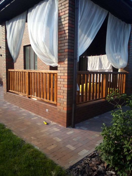 Перила для терас. Перила. Огорожа. Перила для веранди. Огорожі