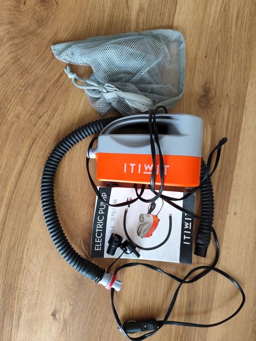 Elektryczna pompka ITIWIT 12V do SUP pontonu kajaka Jak nowa