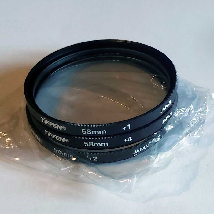 TIFFEN Close-Up Filter Kit +1 +2 +4 with 58 mm Diameter64751537886978121