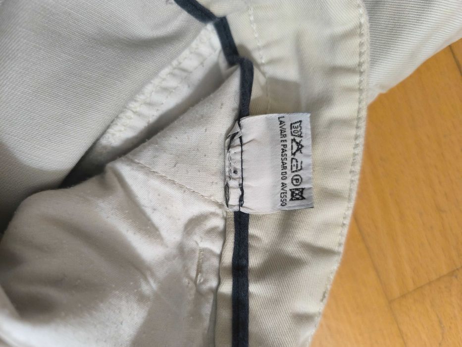 Calções beje BARRED'S SPORT 38 100% algodão