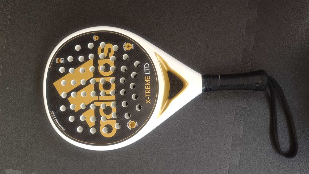 Raquete de Padel Adidas X-Treme Control White Gold