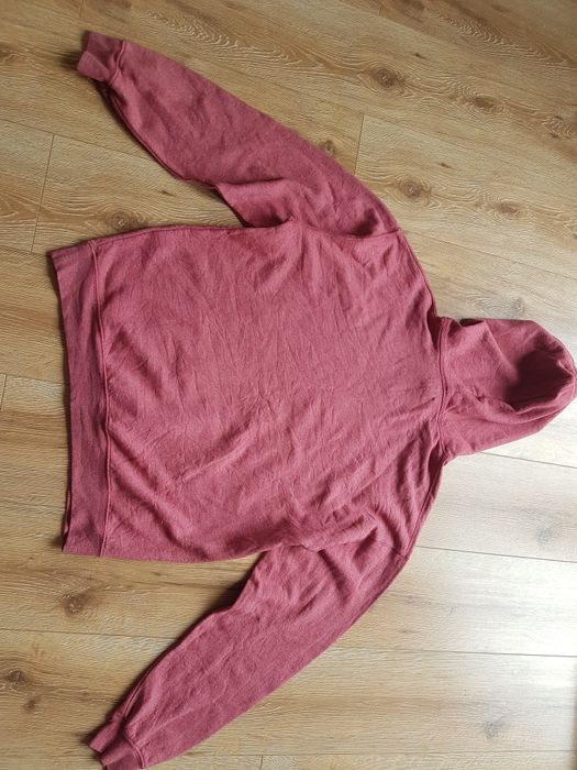 S 36 BDG Urban outfitters bluza damska kangurka z kapturem red