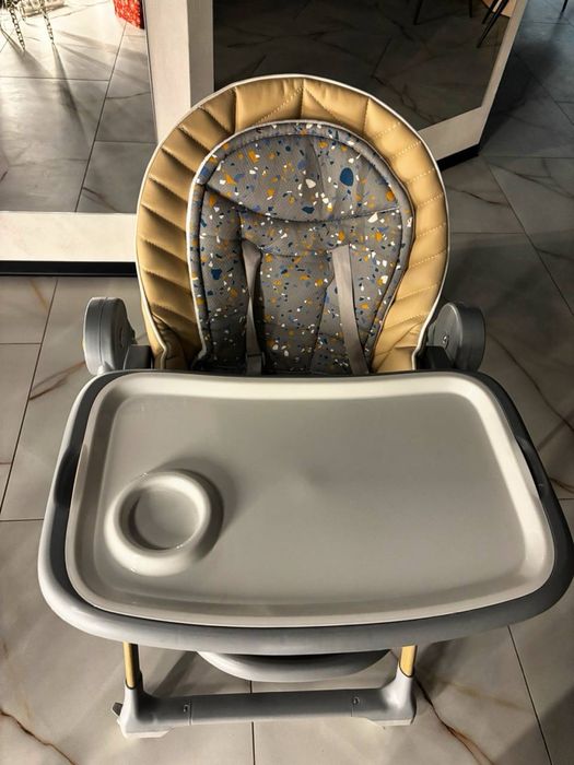 Стільчик для годування 2 в 1 Kinderkraft Lastree Wood