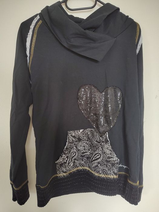Czarna bluza Desigual - r.M