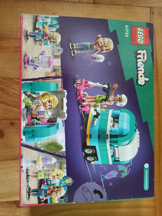 LEGO friends mobilny sklep z bubble tea