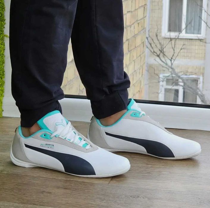 Мужские кроссовки Puma белые мужские Пума