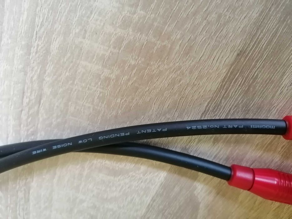Interkonekty Rca Mogami 2xchinch 75cm Wtyki Ampenol