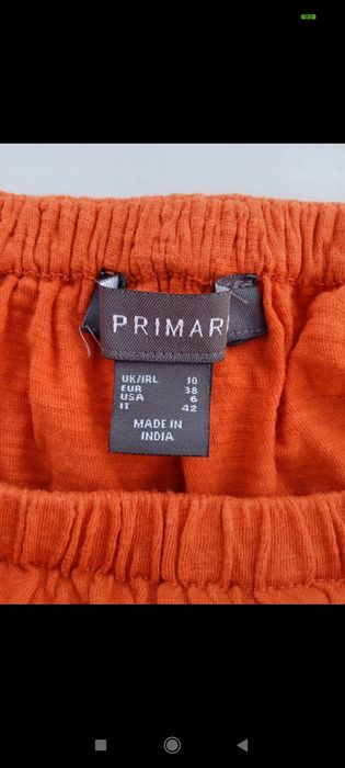 Top pomarańczowy rozmiar m