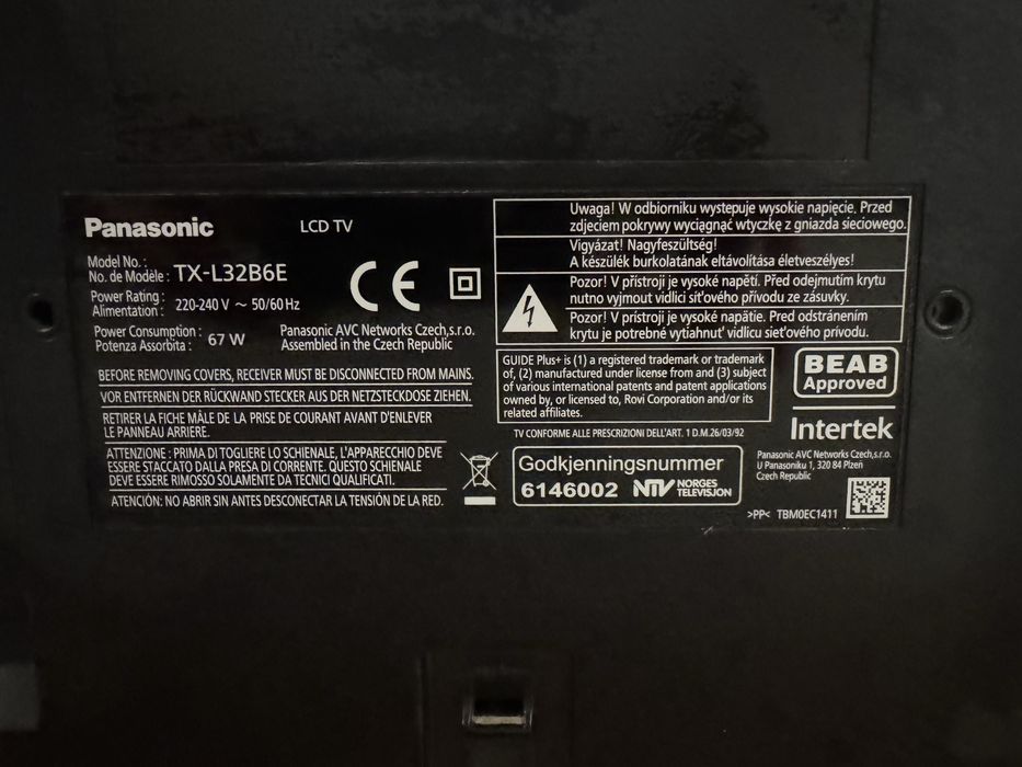 Televisão Lcd Panasonic 32 polegadas