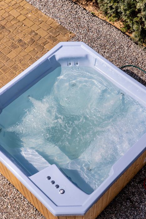 Pełen zestaw JACUZZI piec pokrywa balia bania ruska basen hydromasaż