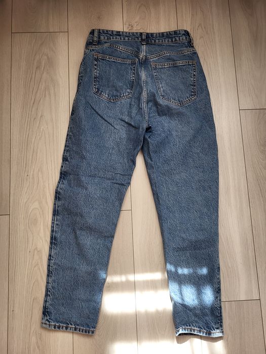 Jeansy mom fit h&m