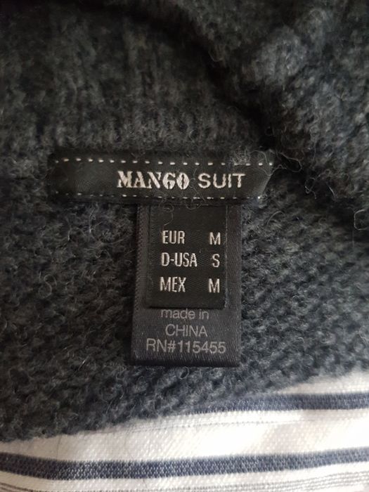 Camisola malha cinzenta da Mango