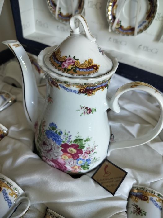 Conjunto de café limoges completo