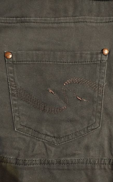 Платье-сафари Jennyfer в стиле Military / Хаки / Платье-пиджак  (М)