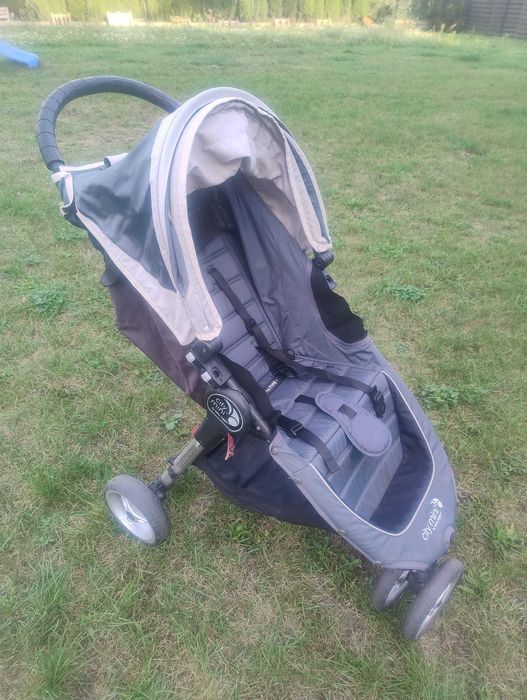 Wózek Baby Jogger City Mini + stolik + folia przeciwdeszczowa