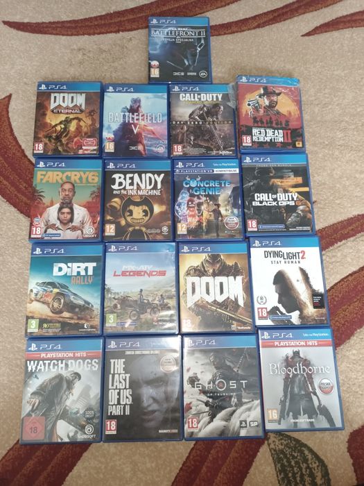 Zestaw 16 gier na PS4