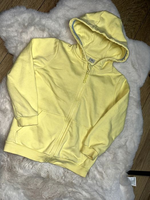 Tu żółta bluza na zamek 4 lata