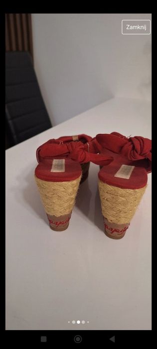 Napapijri na koturnie,espadryle