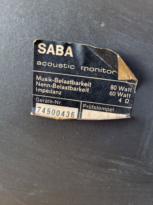Kolumna Saba Acoustic Monitor 80 Wawa-Lublin