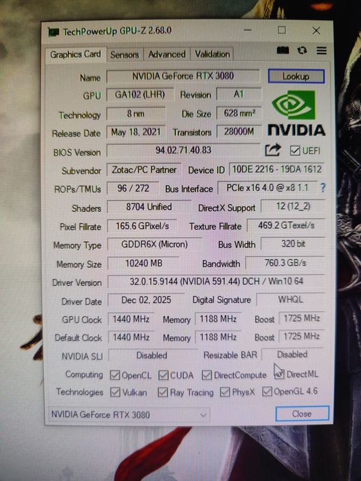 GeForce rtx 3080