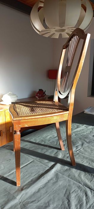 Cadeira antiga vintage anos 70