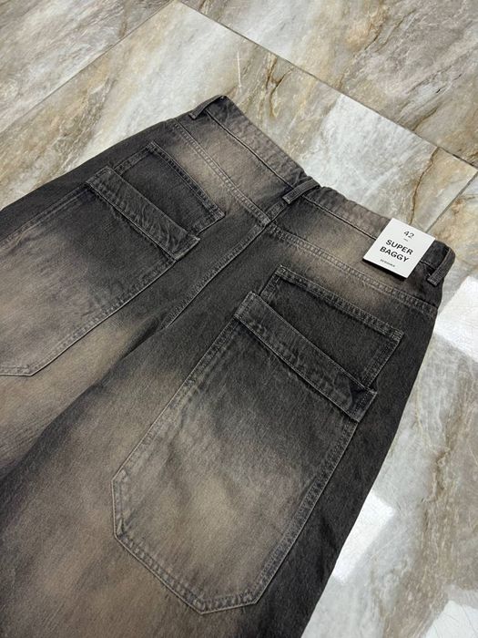 Нові мега широкі шорти джинсові SUPER BAGGY rap shorts jaded london ty